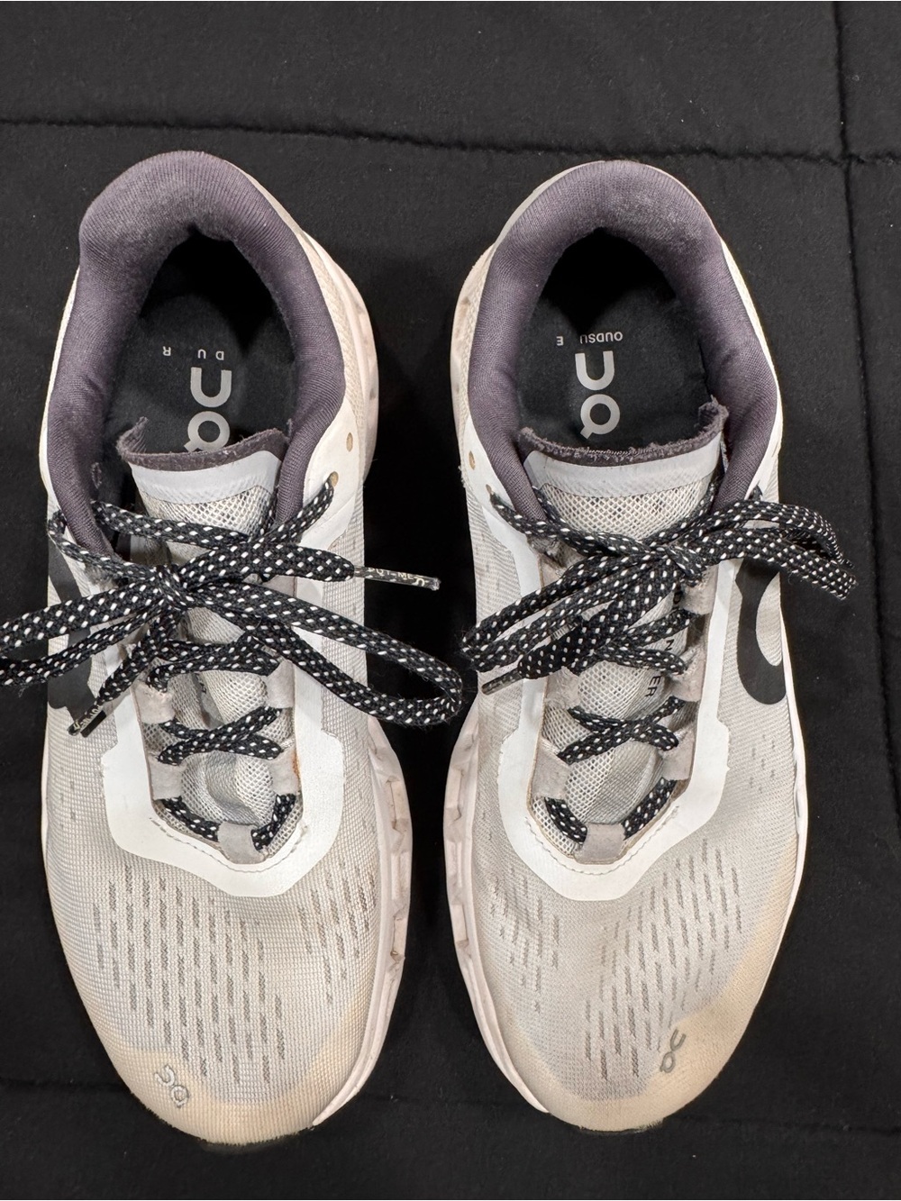On Running Black and White Label Interior Shoe Tag